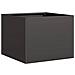 Fioriera Nera 40x40x30 Cm In Acciaio - Foto miniatura 2