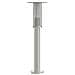 Lampada Da Terra Per Esterni Argento 60 Cm In Acciaio Inox - Foto miniatura 3