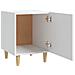 Lusso Casadino -  Comodino Bianco In Legno Multistrato - Foto miniatura 4