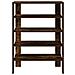Scarpiera Rovere Fumo 61x32x87,5 cm in Legno Multistrato - Foto miniatura 4