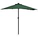 Ombrello da giardino Verde 294 x 150 x 223 cm Tessuto - Foto miniatura 1