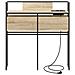Testata contenitore rovere sonoma 100 cm Legno multistrato - Foto miniatura 4