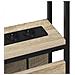 Testata contenitore rovere sonoma 100 cm Legno multistrato - Foto miniatura 7