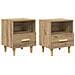 Armadio da Notte 2 pcs rovere artigianale 40 x 35 x 47,5 cm - Foto miniatura 1