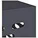 Copertura per condizionatore d'aria Antracite 110 x 50 x 80 cm - Foto miniatura 8