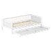 Letto Per Bambini 190x90cm Bianco Con Cassetti Adam - Foto miniatura 1