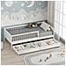 Letto Per Bambini 190x90cm Bianco Con Cassetti Adam - Foto miniatura 6