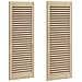 Porta per Armadio 2 pcs Naturale 140.5 x 2.1 x 49.5 cm - Foto miniatura 1