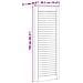 Porta per Armadio 2 pcs Naturale 140.5 x 2.1 x 49.5 cm - Foto miniatura 9