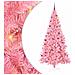 Albero di Natale con 300 LED con supporto Rosa 210 cm PVC - Foto miniatura 1