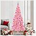 Albero di Natale con 300 LED con supporto Rosa 210 cm PVC - Foto miniatura 2
