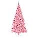 Albero di Natale con 300 LED con supporto Rosa 210 cm PVC - Foto miniatura 3