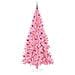 Albero di Natale con 300 LED con supporto Rosa 210 cm PVC - Foto miniatura 4