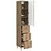 Set di armadi 2 pcs Rovere Artigianale 33 x 34,5 x 90 cm - Foto miniatura 2