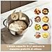 BioKnead Sbattitore con base 800 W Bianco, Crema - Foto miniatura 14