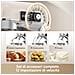 BioKnead Sbattitore con base 800 W Bianco, Crema - Foto miniatura 7
