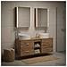 Set di mobili per il bagno 5 pcs Rovere Artigianale - Foto miniatura 2