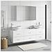 Set di mobili per il bagno 4 pcs Bianco - Foto miniatura 2