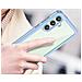 Custodia In Silicone Con Cornice In Gel Per Telefono Samsung Galaxy S24 Fe - Blu - Foto miniatura 4
