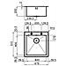 Lavello 1 Vasca 459x495 Mm Quadra Inox Spazzolato Cod. 1205 050 - 1205050 - Foto miniatura 3