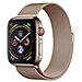 Watch Series 4 44mm Impermeabile 5ATM 16GB Bluetooth Wi-Fi +4GLTE GPS Cardiofrequenzimetro Oro - Foto miniatura 2