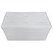 Panca Pieghevole In Pelle, Ottomana Pieghevole Per Conservare, 76 X 38 X 38 Cm, Bianco, Cucita E Con Finitura Trapuntata, Carico Massimo: 150 Kg - Foto miniatura 4