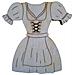 Petra S Kit Creativo News A Ofh78420â strame Decorazione, 20â x Dirndl In Legno, 40â mm - Foto miniatura 1