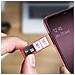 Slot Scheda Nano Sim + Microsd Samsung Galaxy A10 – Rosso - Foto miniatura 2