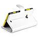 Custodia Compatibile Con Nokia Lumia 625 In Bianco Fumo - Coperchio Protettiva Con Chiusura Magnetica, Funzione Stand E Tasca Per Le Carte - Foto miniatura 3
