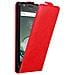 Custodia Compatibile Con Motorola Moto Z Play In Rosso Mela - Coperchio Protettivo In Design Flip Con Chiusura Magnetica - Foto miniatura 1