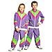 Generique - Costume Tuta Acetata Anni 80 Bambino 7 - 9 Anni (122/134 Cm) Costume Tuta Acetata Anni 80 Bambino 7 - 9 Anni (122/134 Cm)  - Foto miniatura 1