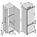 Frigorifero Combinato da Incasso BCSA306E4SFN Classe E Capacità Lorda / Netta 306/298 Litri - Foto miniatura 4