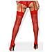 Calze Rosse Con Cinturini - S /m - Foto miniatura 3