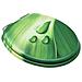 Tavoletta Wc Coperchio Chiusura Morbida Mdf Verde Goccia Acqua - Foto miniatura 3
