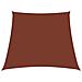Parasole a Vela in Tela Oxford a Trapezio 2/4x3 m Terracotta - Foto miniatura 1