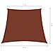 Parasole a Vela in Tela Oxford a Trapezio 2/4x3 m Terracotta - Foto miniatura 6