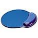 MousePad w / wrist rest, Silicone, Blu, 227 x 250 x 22 mm - Foto miniatura 2