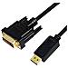 CV0130 cavo di interfaccia e adattatore DisplayPort DVI Nero - Foto miniatura 1