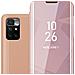 Custodia Compatibile Con Xiaomi Redmi 10 / Redmi Note 11 4g In Kunzit Rosa - Clear View Specchio Coperchio Protettivo Con Funzione Di Supporto Protezione A 360 Gradi - Foto miniatura 1