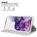 Custodia Compatibile Con Samsung Galaxy S20 Plus In Classy Argento - Coperchio Protettiva Con Chiusura Magnetica, Funzione Stand E Tasca Per Le Carte - Foto miniatura 4