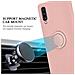 Cadorabo Custodia Compatibile Con Samsung Galaxy A70 / A70s In Liquid Rosa - Coperchio Protettivo In Silicone Tpu Flessibile Con Anello - Foto miniatura 8