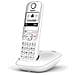 Telefono DECT Cordless AS490 con Identificatore di Chiamata e Vivavoce Colore Bianco - Foto miniatura 2