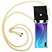 Catena Di Telefoni Cellulari Compatibile Con Huawei P30 Lite In Crema Beige - Coperchio Protettivo In Silicone Con Anelli D'argento, Cinturino In Corda E Custodia Staccabile - Foto miniatura 1
