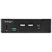 KVM Switch DisplayPort a 2 porte, Display singolo 8K 60Hz / 4K 144Hz, DP 1.4, 2 porte USB 3.0, 4 porte USB 2.0 HID, Commutazione con hot keys, Conforme a TAA - Indipendente dal SO, Case in metallo - Foto miniatura 3