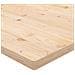 Piano Tavolo 90x90x2,5 Cm In Legno Massello Di Pino Quadrato - Foto miniatura 8
