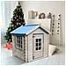 Casetta Per Bambini - Casetta Giardino - Casetta In Legno L111xl113xa121cm / 0,9 M2 - Casetta Da Gioco Da Esterno - M570m-1 (tetto Blu) - Foto miniatura 5