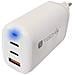 Caricatore Alimentatore 2 Porte Usb-c E 1 Usb-a Da Muro 65w - Foto miniatura 1