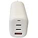 Caricatore Alimentatore 2 Porte Usb-c E 1 Usb-a Da Muro 65w - Foto miniatura 3