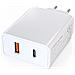 Caricatore Usb 65w Dual-port Con Pd - Foto miniatura 2