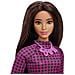 Bambola Barbie Fashionistas Curvy Capelli Castani, Rosa - Foto miniatura 3